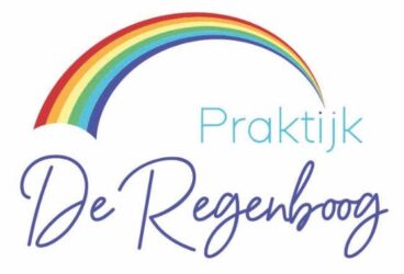 Het regenboog logo van Praktijk De Regenboog